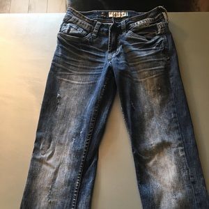 Men’s Buckle Jeans